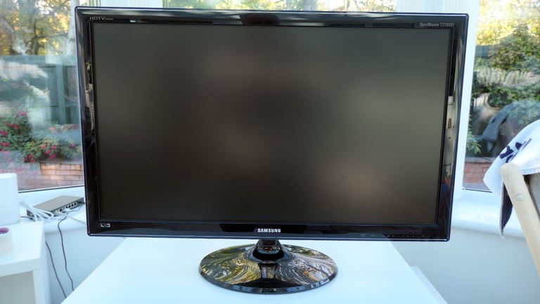 TV/PC Monitor, Samsung T27B551EW 27" TV and/or PC Monitor