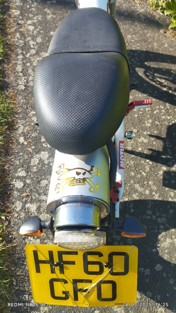 Sachs Madass 125 motorcycle 