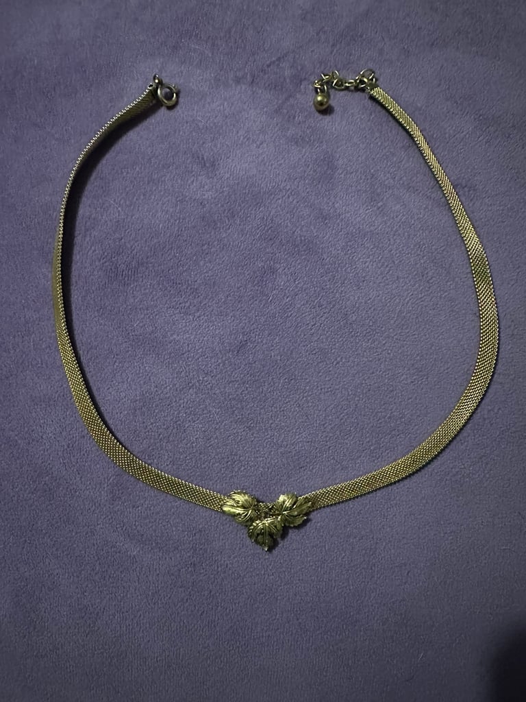 Gold plated necklace 