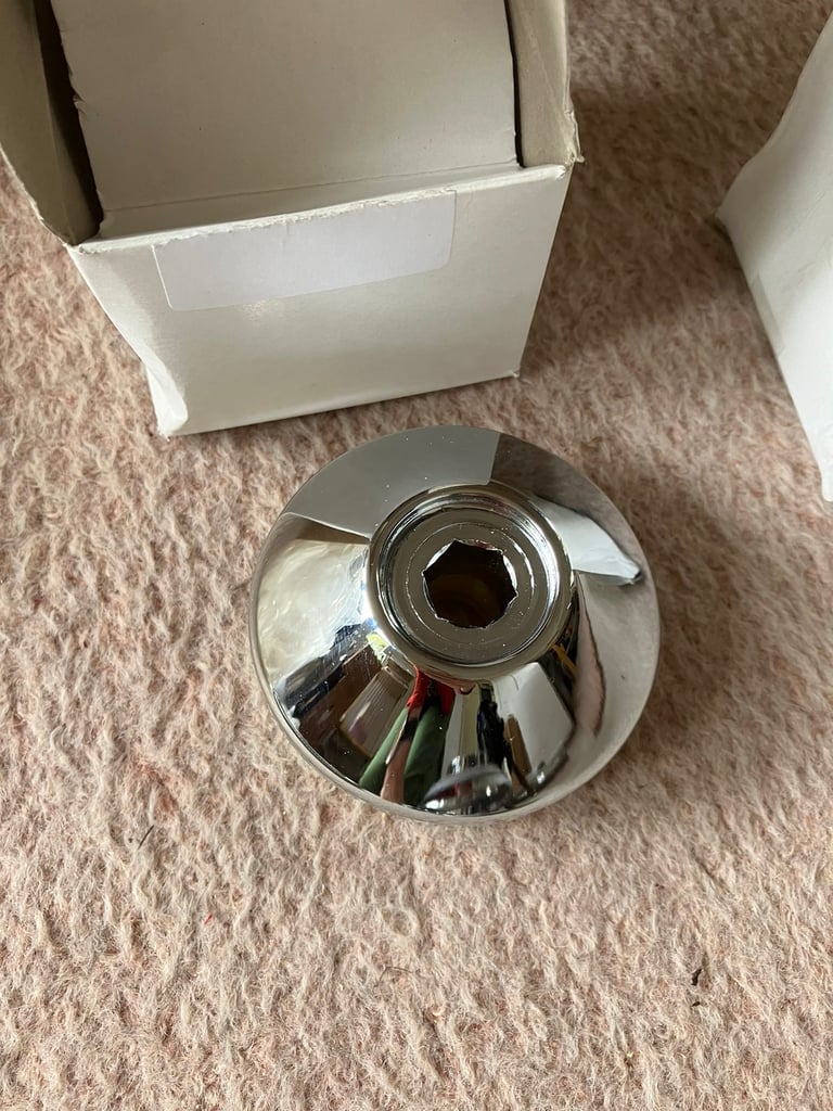 2 Mounting brackets for shower/bath taps. New in box. 