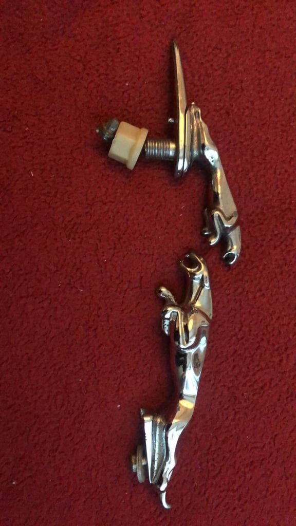 image for Vintage Jaguar car leaper emblems