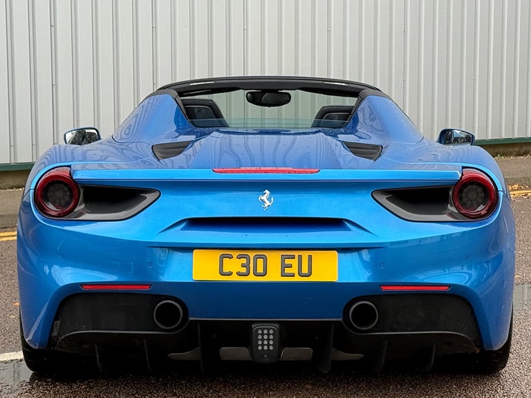 LEFT HAND DRIVE FERRARI 488 SPIDER 3.9T V8 F1 DCT | UK REG | CARBON | LHD