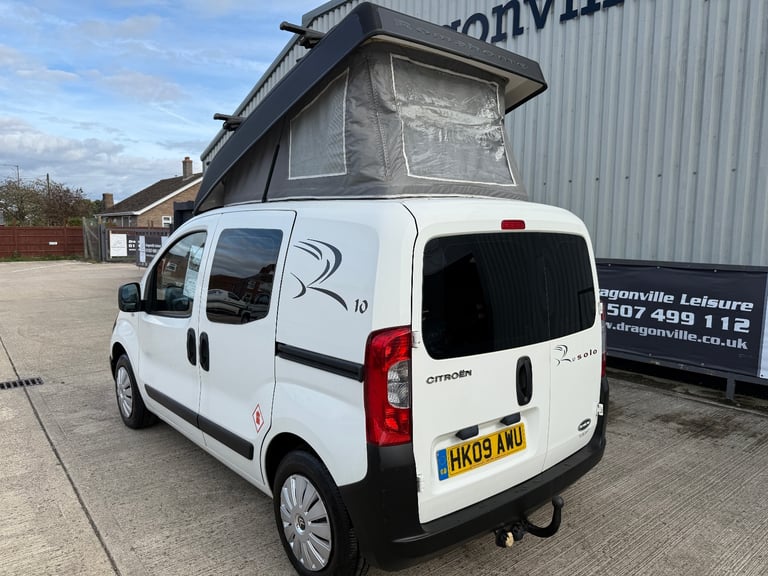 2009 Romahome R10 Solo Citroen Nemo Camper Van - 1 Lady Owner last 11.5yrs