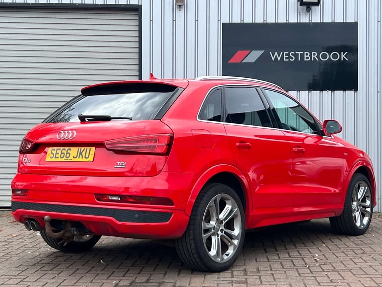 2017 Audi Q3 2.0 TDI Quattro S Line Plus 5dr ESTATE DIESEL Manual