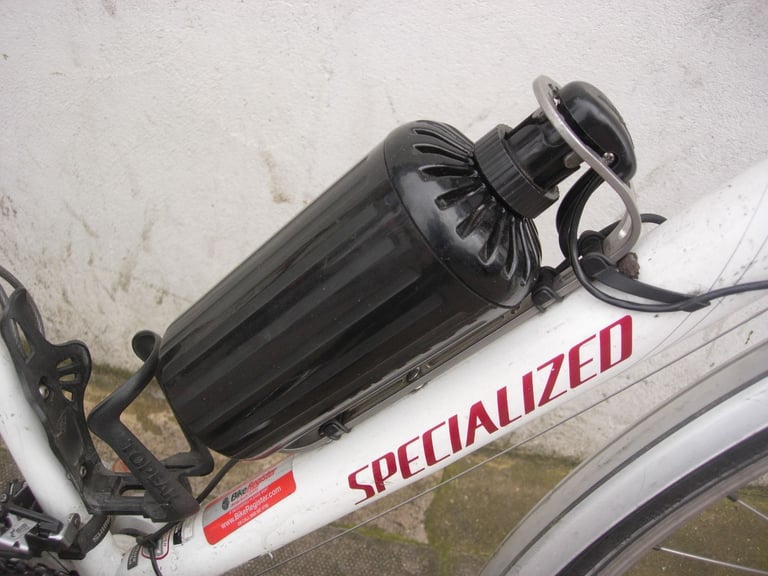 Electric Bike/ Hybrid/ Commuter Bike by Specialized, White, Medium, JUST SERVICED/ CHEAP PRICE!!!