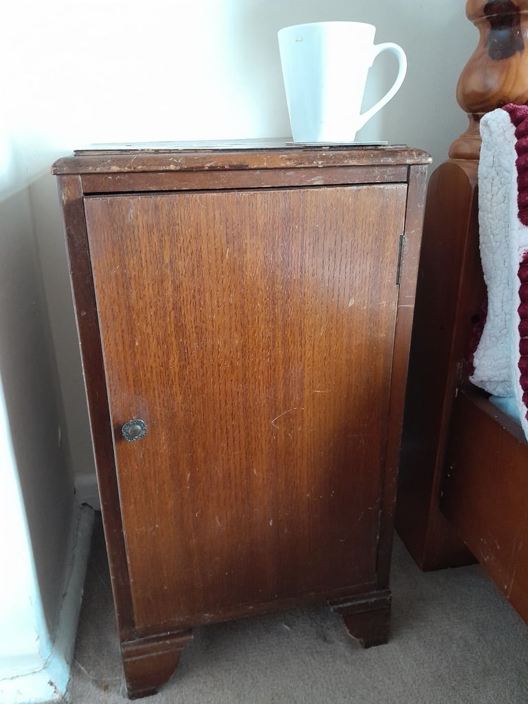 image for Antic Bed side kabinet 