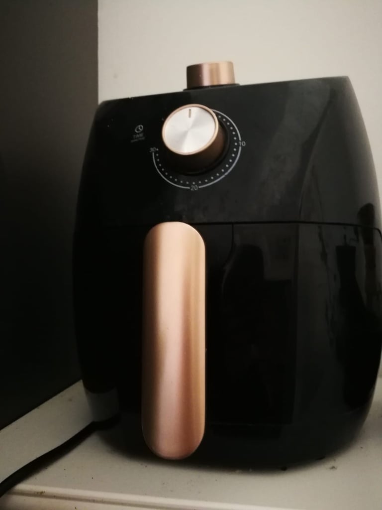 Black & Rose Gold Air Fryer 