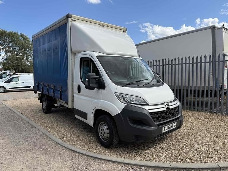 Citroen Relay HDi 35 2.2 CURTAIN SIDED LUTON VAN - WHITE