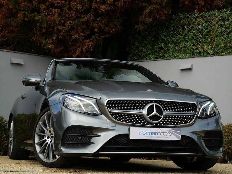 2018 Mercedes-Benz E Class E220d AMG Line Premium 2dr 9G-Tronic CONVERTIBLE DIESEL Automatic