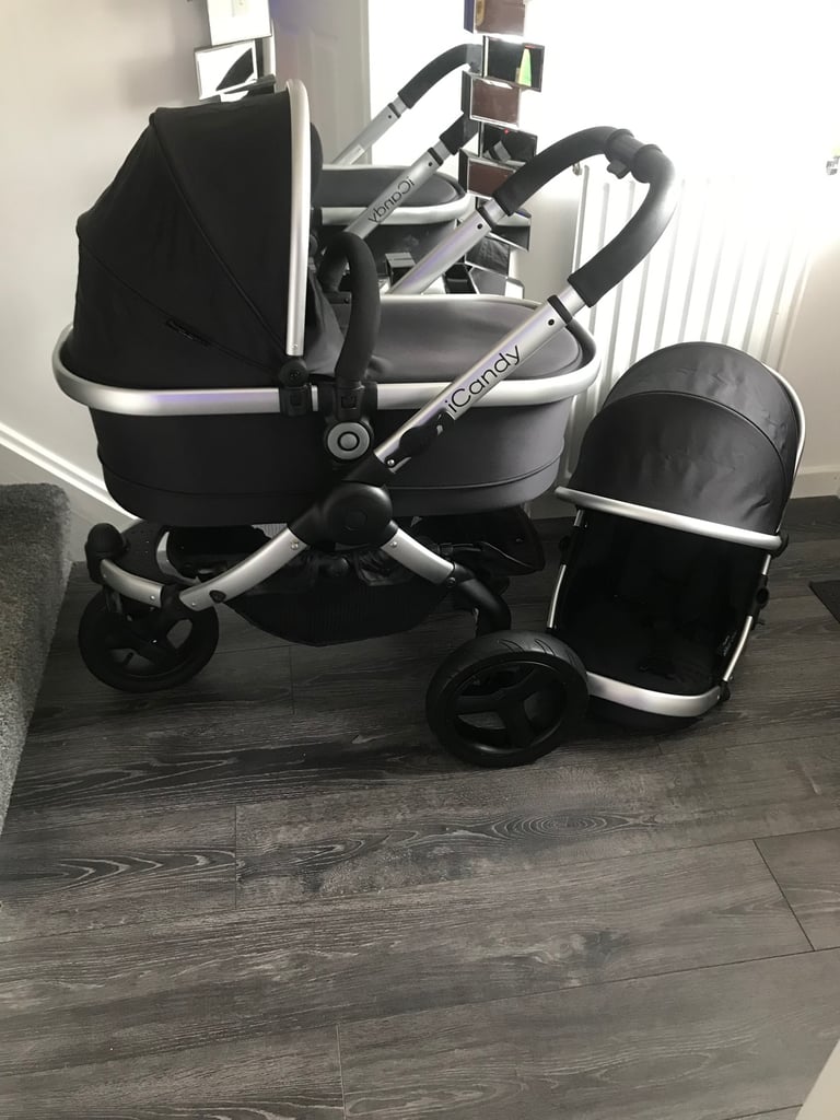 Icandy peach jogger black excellent condition 
