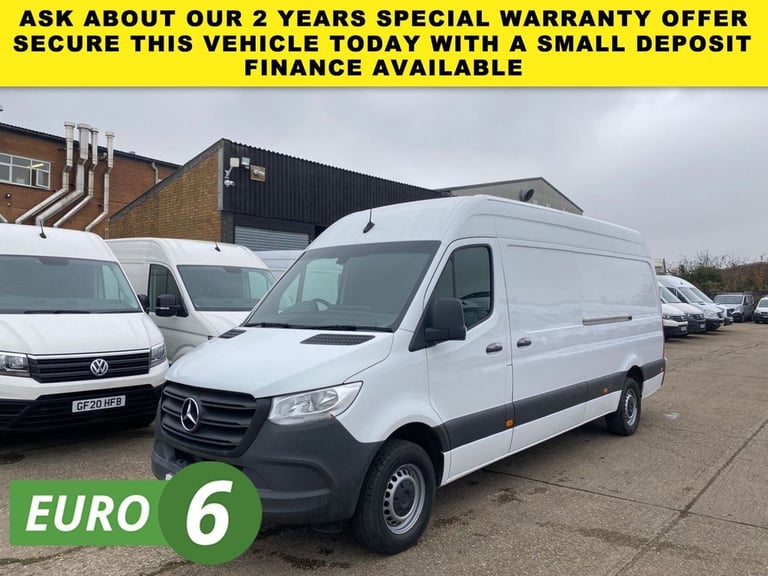 2021 21 MERCEDES-BENZ SPRINTER 2.0 315 CDI L3 H2 LWB H/ROOF PROGRESSIVE 150BHP.
