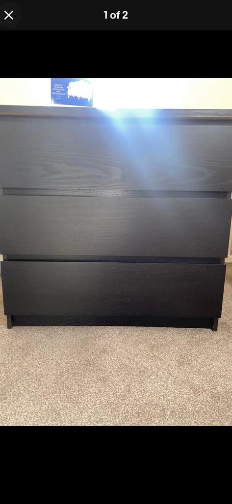 IKEA CHEST OF 3 DRAWERS