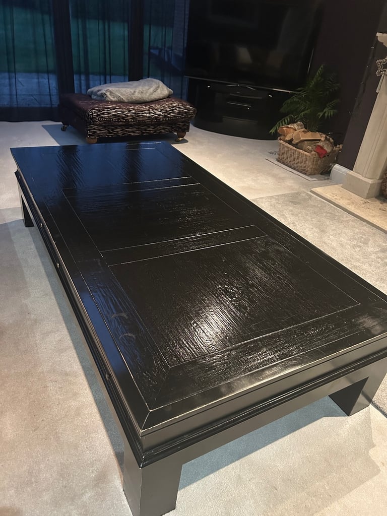 image for Large Solid Wood Coffee Table