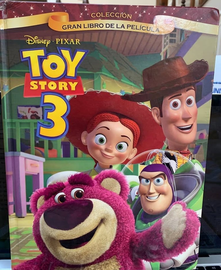 image for DISNEY-PIXAR TOY STORY 3 - LARGE HARDCOVER BOOK - SPANISH EDITION -
