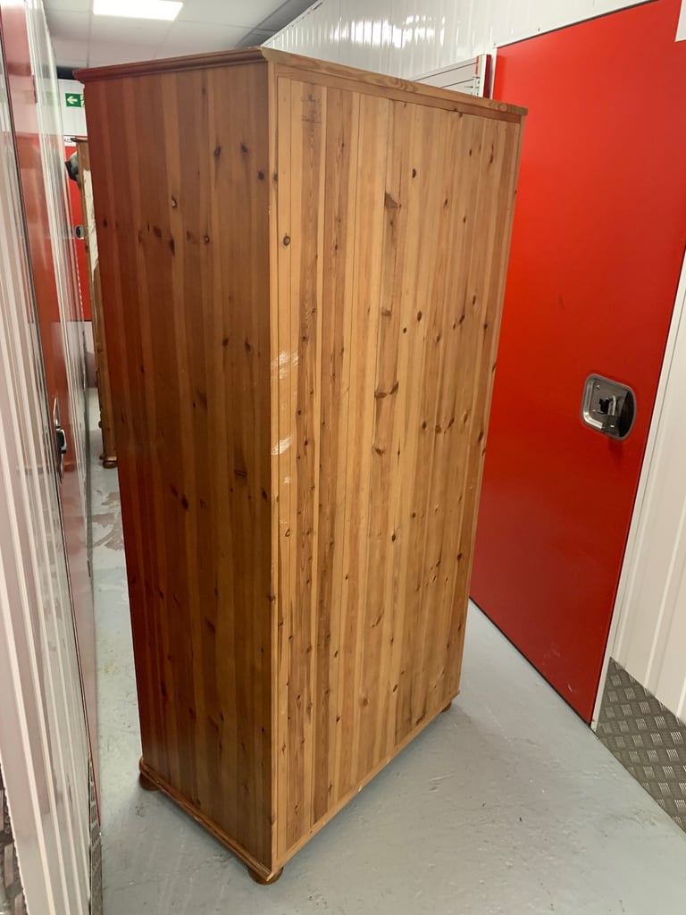 FREE LOCAL DELIVERY pine double wardrobe 