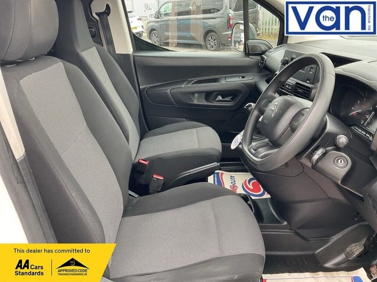2019 Citroen Berlingo 1.6 BlueHDi 650 X M Panel Van 5dr Diesel Manual SWB Euro 6 (75 ps) with Ele...