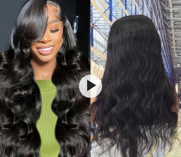 Body Wave 360 Full Lace Front Wig（ size18inch）