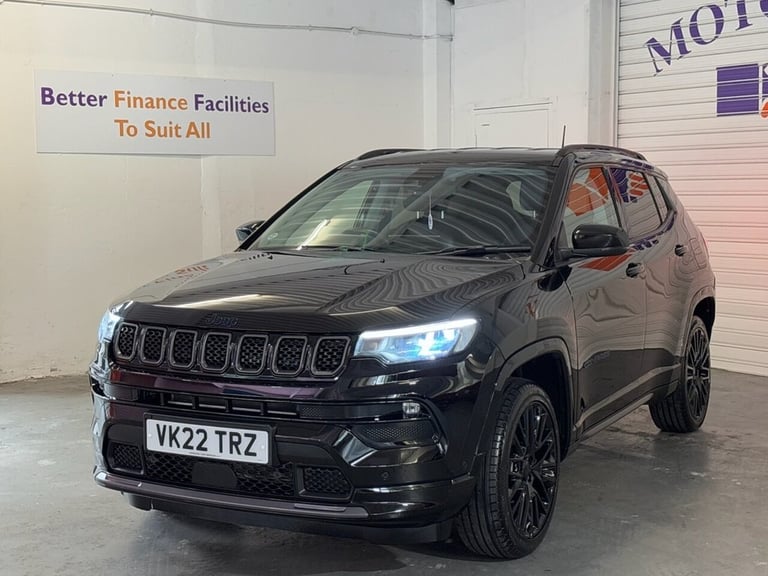 2022 22 JEEP COMPASS 1.3 GSE T4 11.4KWH S SUV 5DR PETROL PLUG-IN HYBRID AUTO 4XE