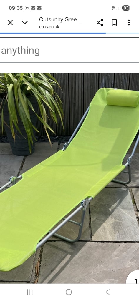 image for New sun lounger/bed