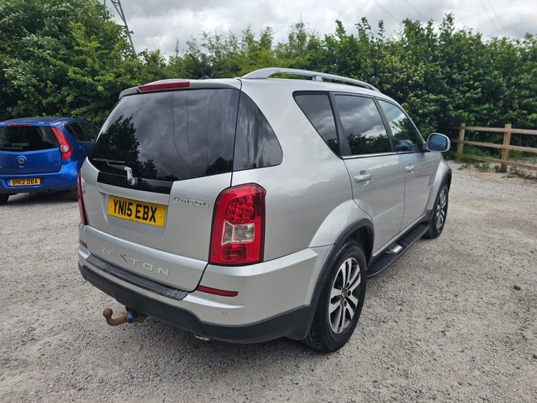 SSANGYONG REXTON 4X4 AUTO VAN UTILITY CAR BENCH SEAT A/C CRUISE MOT 05/2026 