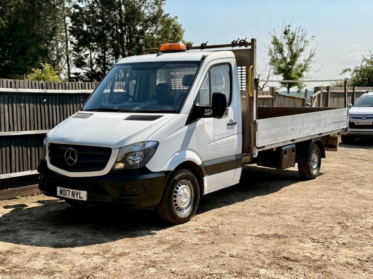 2017 Mercedes-Benz Sprinter 3.5t Chassis Cab +  + 16K + HPI CLEAR + DROP SIDE