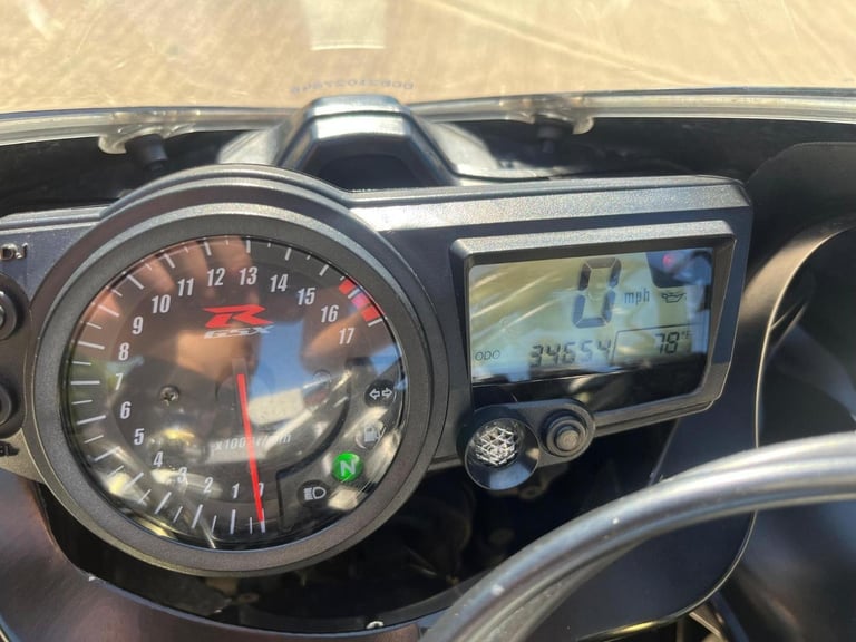 2007 57 SUZUKI GSXR 600 k5 GSXR600 SPORTS 600 SUPERSPORT BLACK