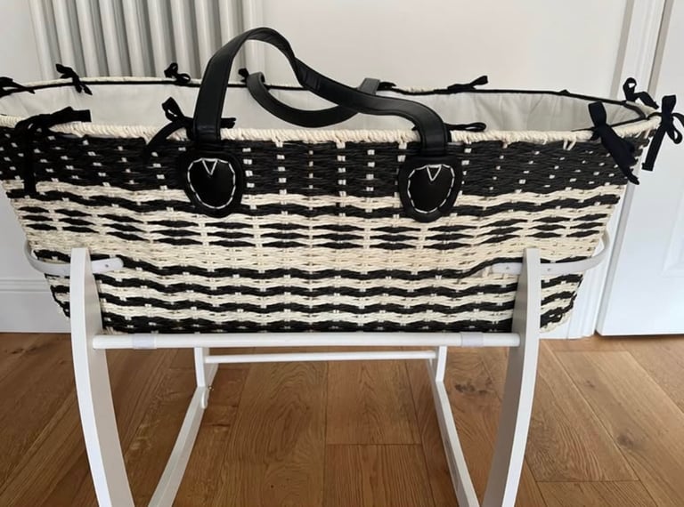 Moses Basket and stand 