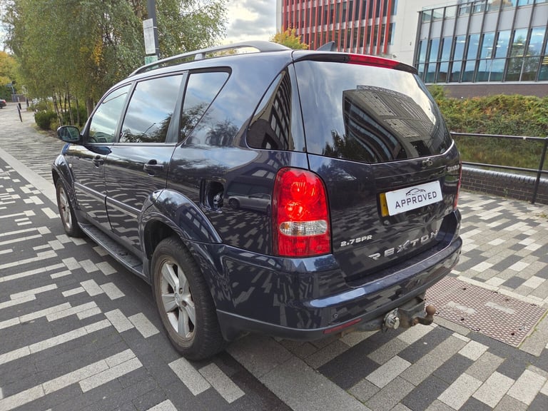 SSANGYONG REXTON 270 SPR 5DR TIP AUTO AUTOMATIC 4WD TOWBAR FITTED BARGAIN