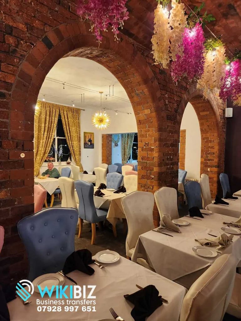 Established Indian Restaurant with additional new take away business for sale in Leek, Staffordshire