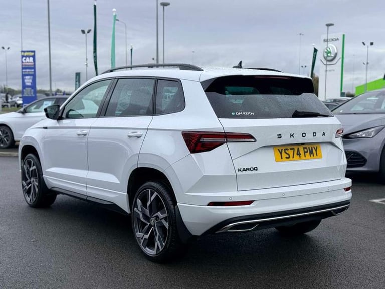 2024 Skoda Karoq 1.5 TSI Sportline 5dr DSG Automatic SUV Petrol Automatic