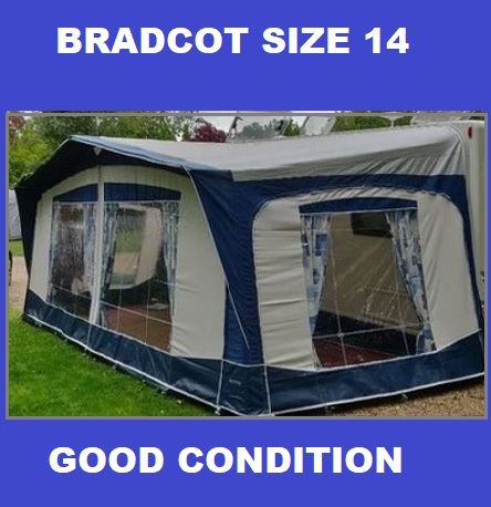 image for Caravan Awning Bradcot Awning Size 14 REDUCED
