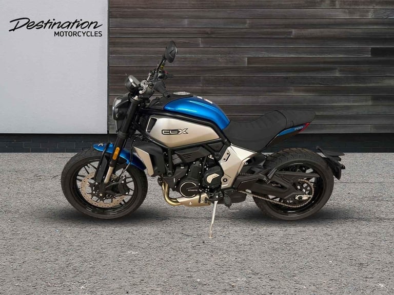 2025 Cf Moto Cl-X 700CL-X HERITAGE Petrol blue 6 Speed