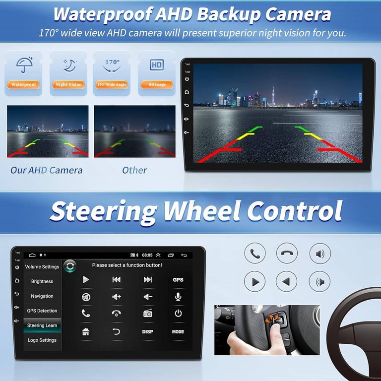 Swift Ertiga 2011-17 CARPLAY Android Auto HD Screen Head Unit GPS Stereo LCD Panel V7