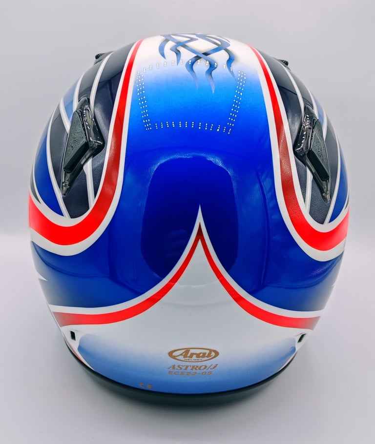 #ARAI ASTRO MOTORCYCLE HELMET - GARRY MCCOY - SMALL - EXCEL COND - £150