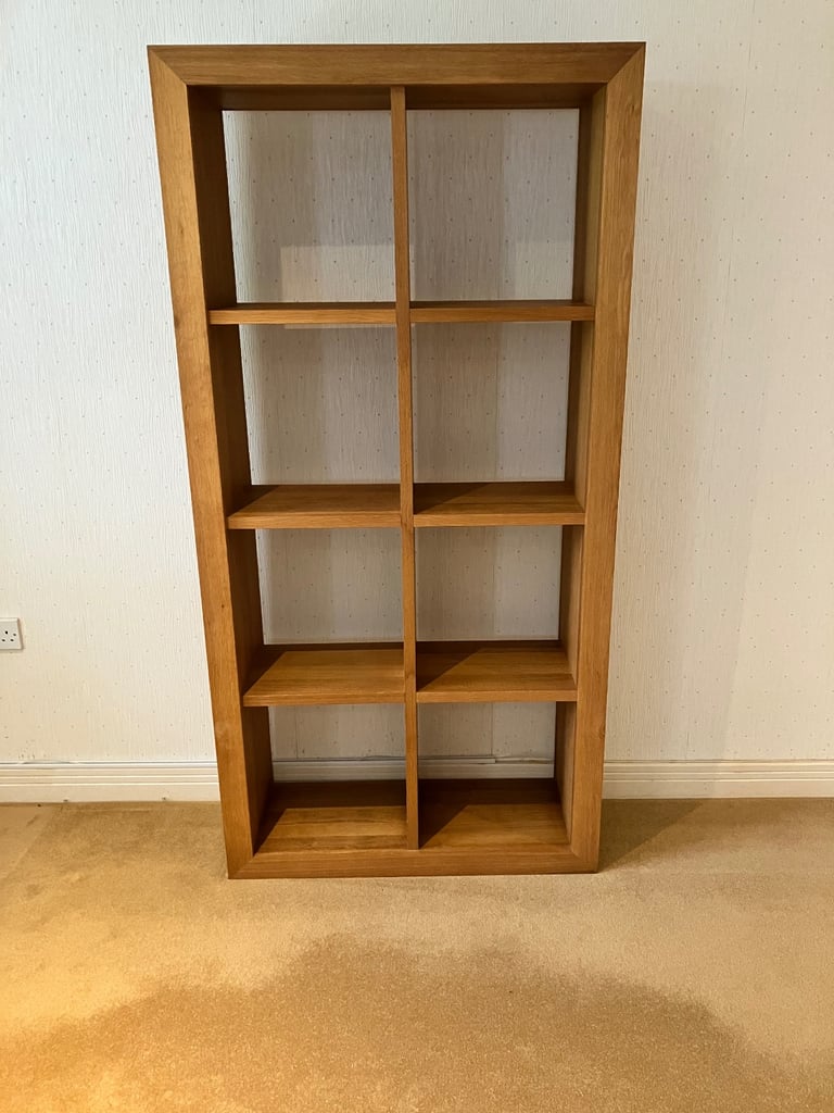Oak Shelving Unit