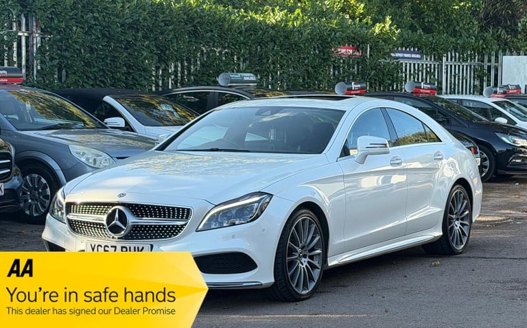 2017 Mercedes-Benz CLS 2.1 CLS220d AMG Line (Premium Plus) Coupe G-Tronic+ Euro 6 (s/s) 4dr COUPE...