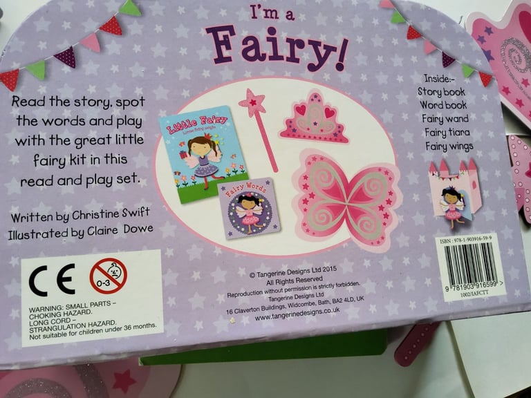 Fairy Set in small suitcase (New)