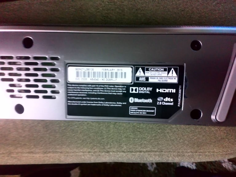 for sale lg   BLUETOOTH SOUND BAR for TV stainless steel finish £20