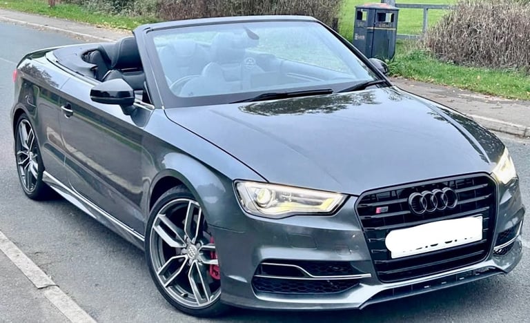 Audi S3 🔥 Convertible 2.0 16v Turbo charged 300 bhp Dsg automatic Nav tech pack model (2016 16)