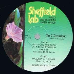 Lincoln Mayorga - Pianist Sheffield lab4 like new