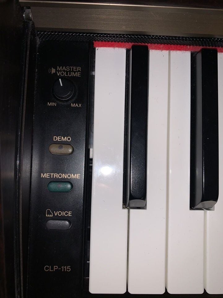 Yamaha Clavinova CLP-115 Digital Piano, 88 weighted keys, 3 pedals- can  deliver | in Godalming, Surrey | Gumtree