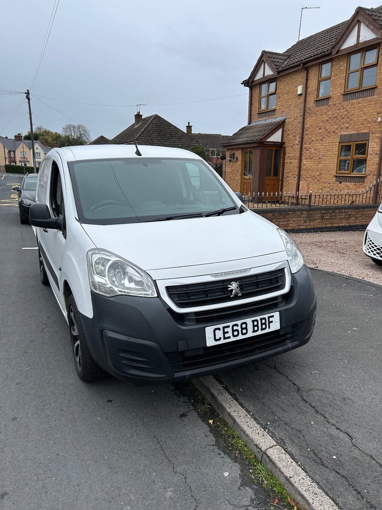 Peugeot, PARTNER, Panel Van, 2018, Manual, 1560 (cc)