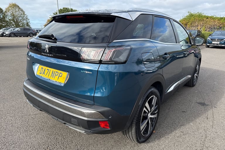 2021 Peugeot 3008 1.6 13.2kWh GT e-EAT Euro 6 (s/s) 5dr SUV Automatic