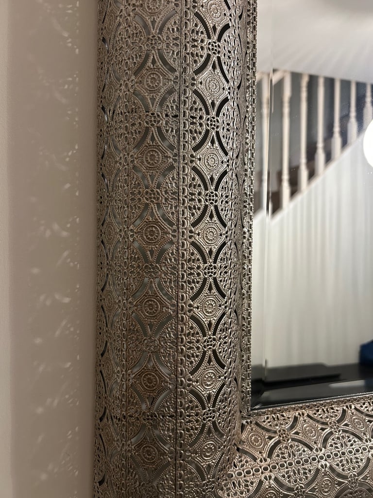 Large Moroccan style mirror