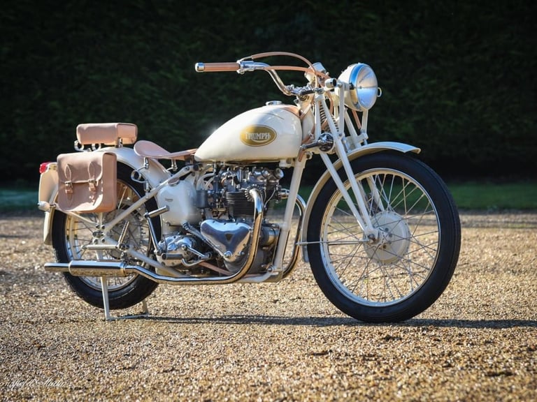 Triumph 500 Twin 1946 Classic collectors piece Purdy Engineering Special Amaz...