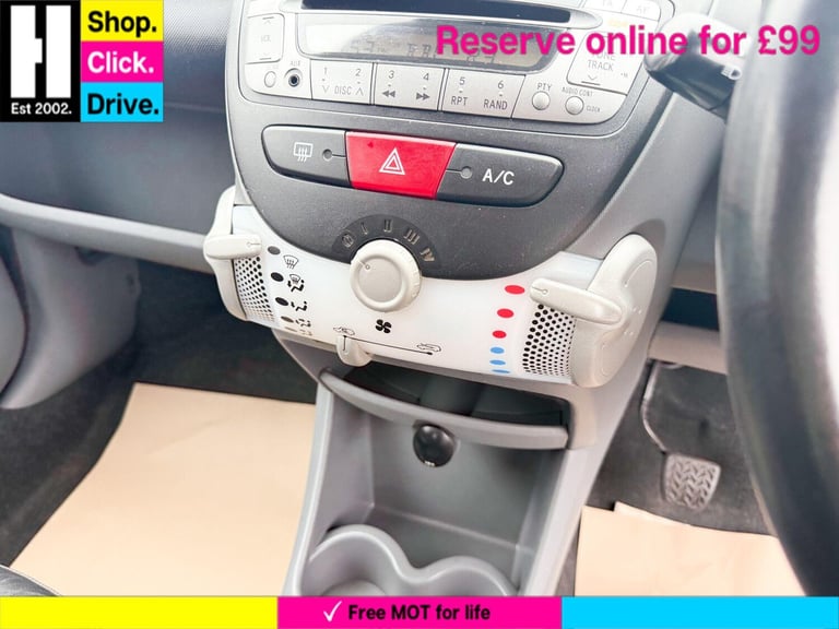  Citroen C1 1.0i VTR+ Euro 4 3dr Petrol Manual