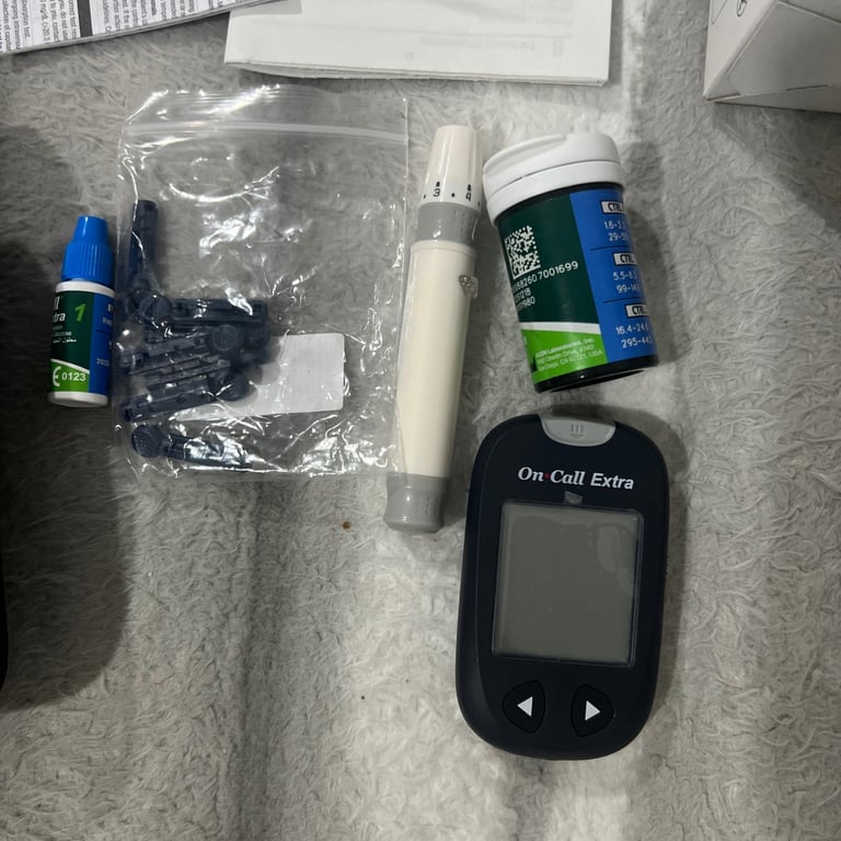 Accu-chek Instant Blood Glucose Monitor Meter Kit