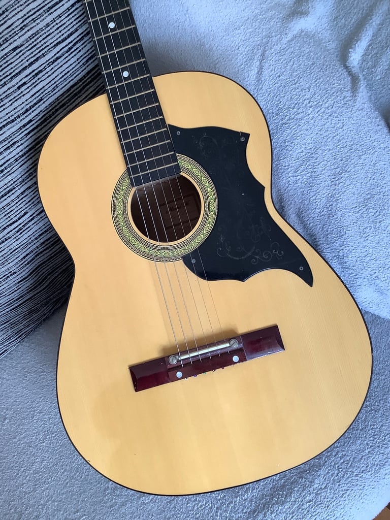 image for Vintage KAY K320 Korea acoustic guitar 1970’s Steel strung 