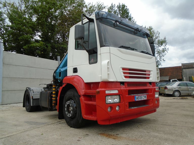 2005 Iveco 430 Stralis ,Hiab XS 122CC 3 Crane