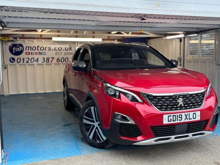 2019 19 PEUGEOT 3008 2.0 BLUEHDI GT SUV 5DR DIESEL EAT EURO 6 (S/S) (180 PS) DIE